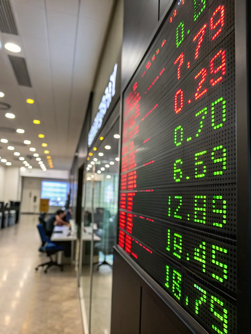 A graph showing the fluctuating exchange rates of EUR against PLN, highlighting the unpredictability and risk associated with EUR-denominated loans. The image is for the LexRestart website, in the Currency Loans section.