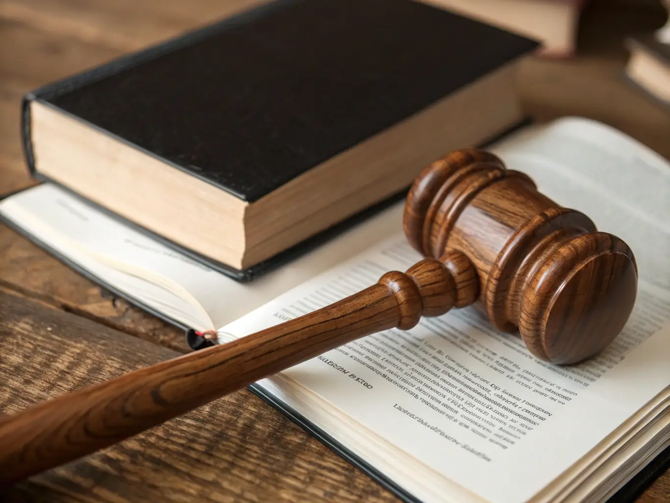 An image showing a gavel and legal documents, representing bankruptcy proceedings and legal compliance for companies facing financial difficulties.